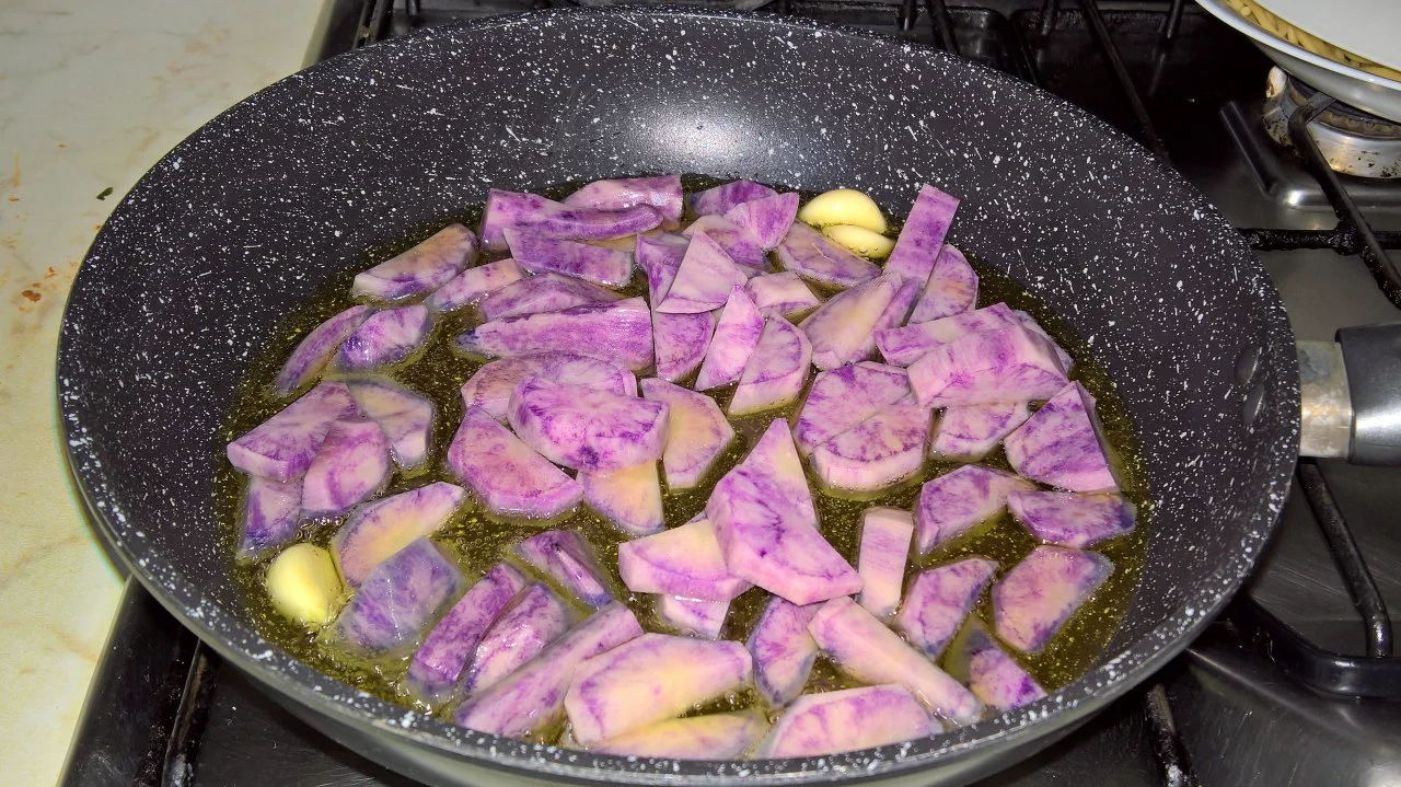 Padellata di peperoni e patate